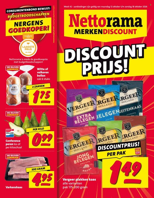 Nettorama-aanbieding - 12-10-2026 - 18-10-2026. Pagina 1
