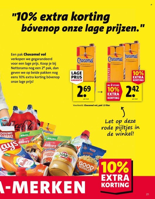 Nettorama-aanbieding - 12-10-2026 - 18-10-2026. Pagina 21