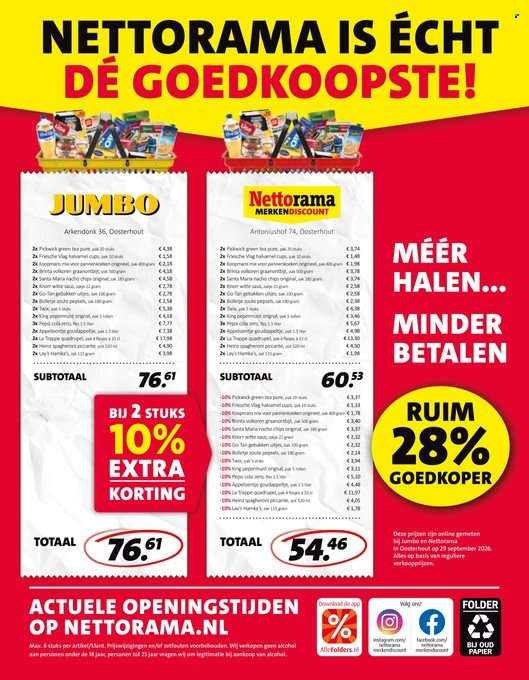 Nettorama-aanbieding - 12-10-2026 - 18-10-2026. Pagina 38