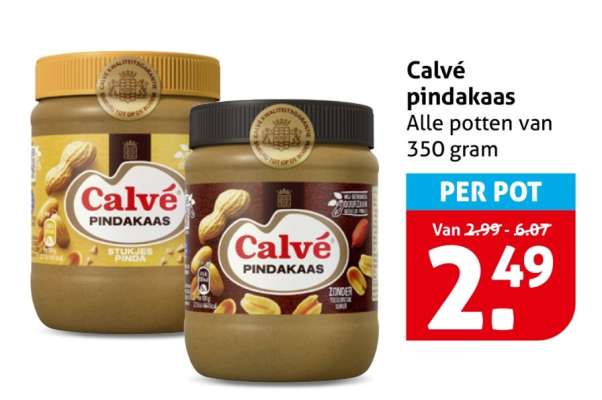 CALVÉ Pindakaas