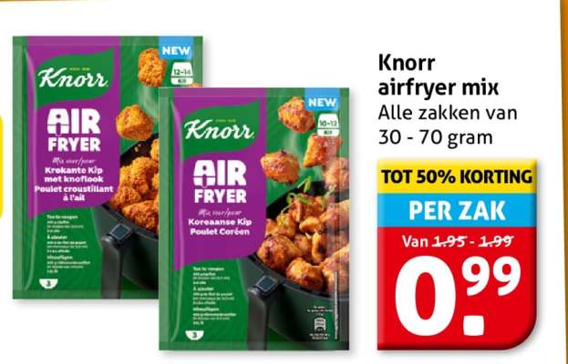 Knorr airfryer mix