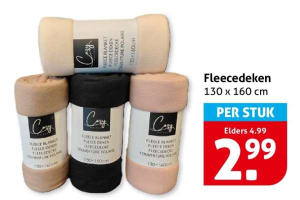 Fleecedeken