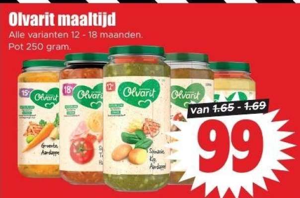 Olvarit maaltijd