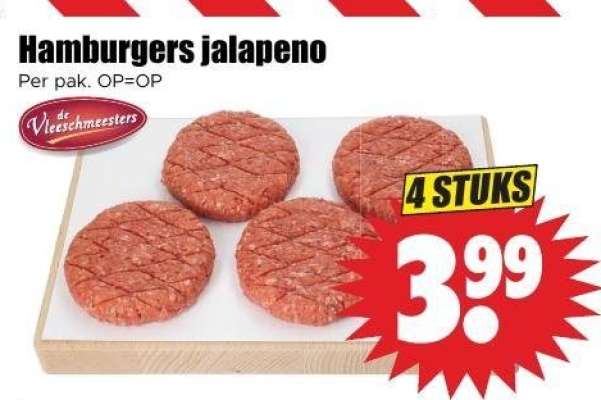 Hamburgers jalapeño