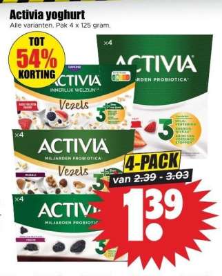 Activia yoghurt