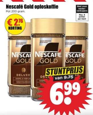 Nescafé Gold oploskoffie