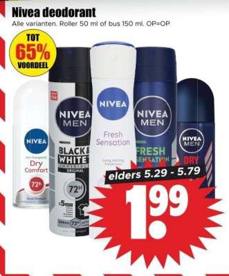Nivea deodorant