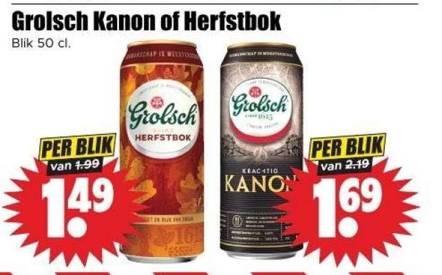 Grolsch Kanon of Herfstbok