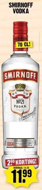 Smirnoff vodka