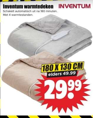 Inventum warmtedeken