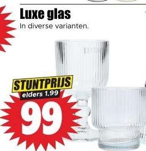 Luxe glas
