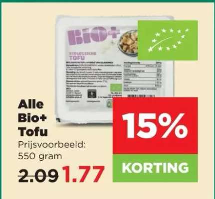 Alle Bio+ Tofu