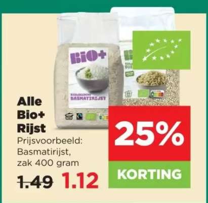 Alle Bio+ Rijst
