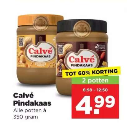 CALVÉ Pindakaas