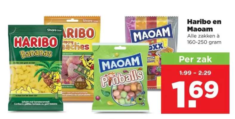 Haribo en Maoam
