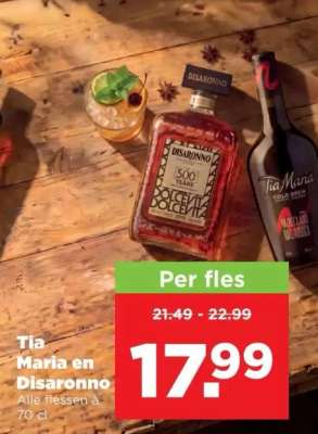 Tia Maria en Disaronno