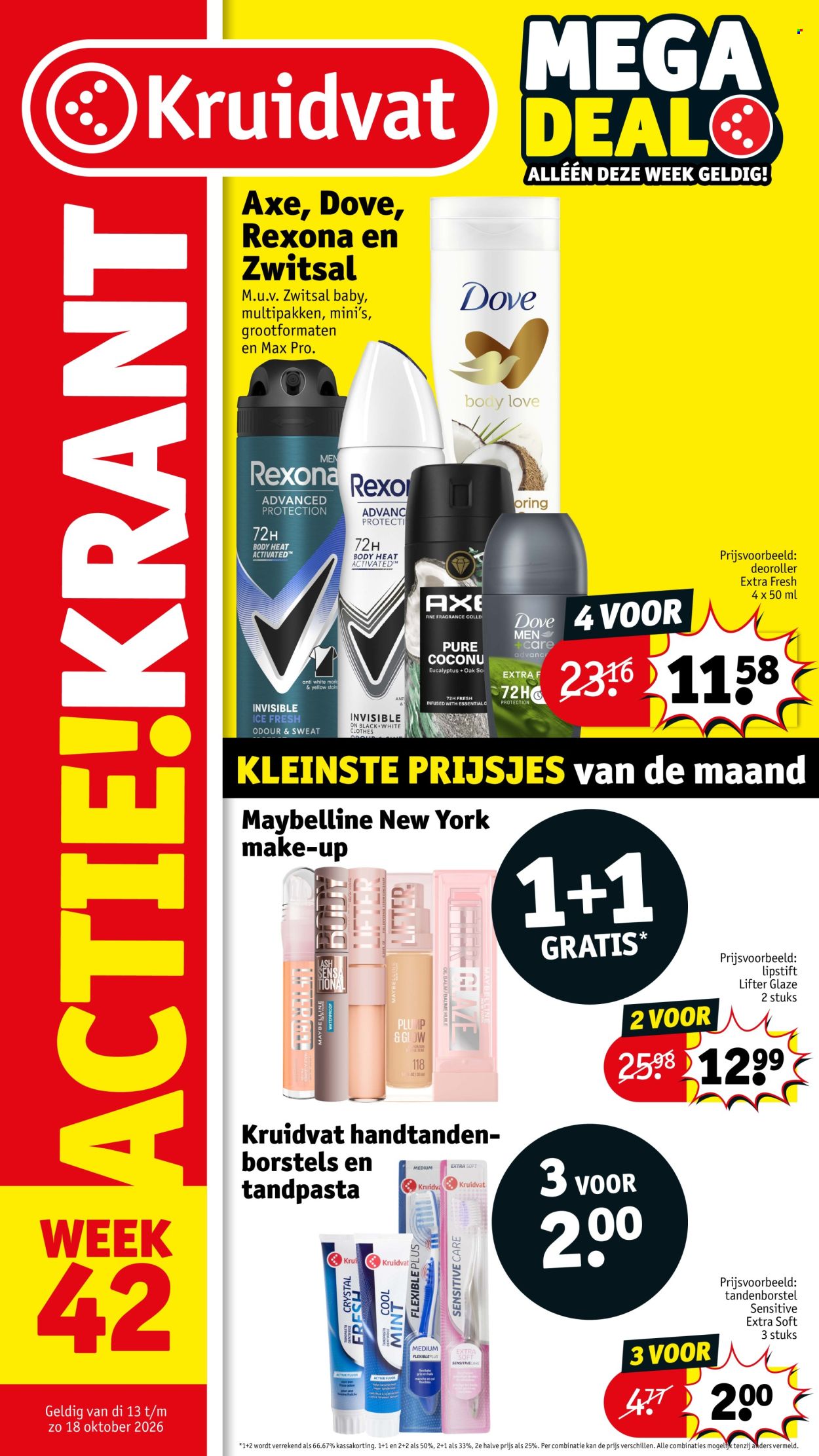 Kruidvat-aanbieding - 13-10-2026 - 18-10-2026. Pagina 1