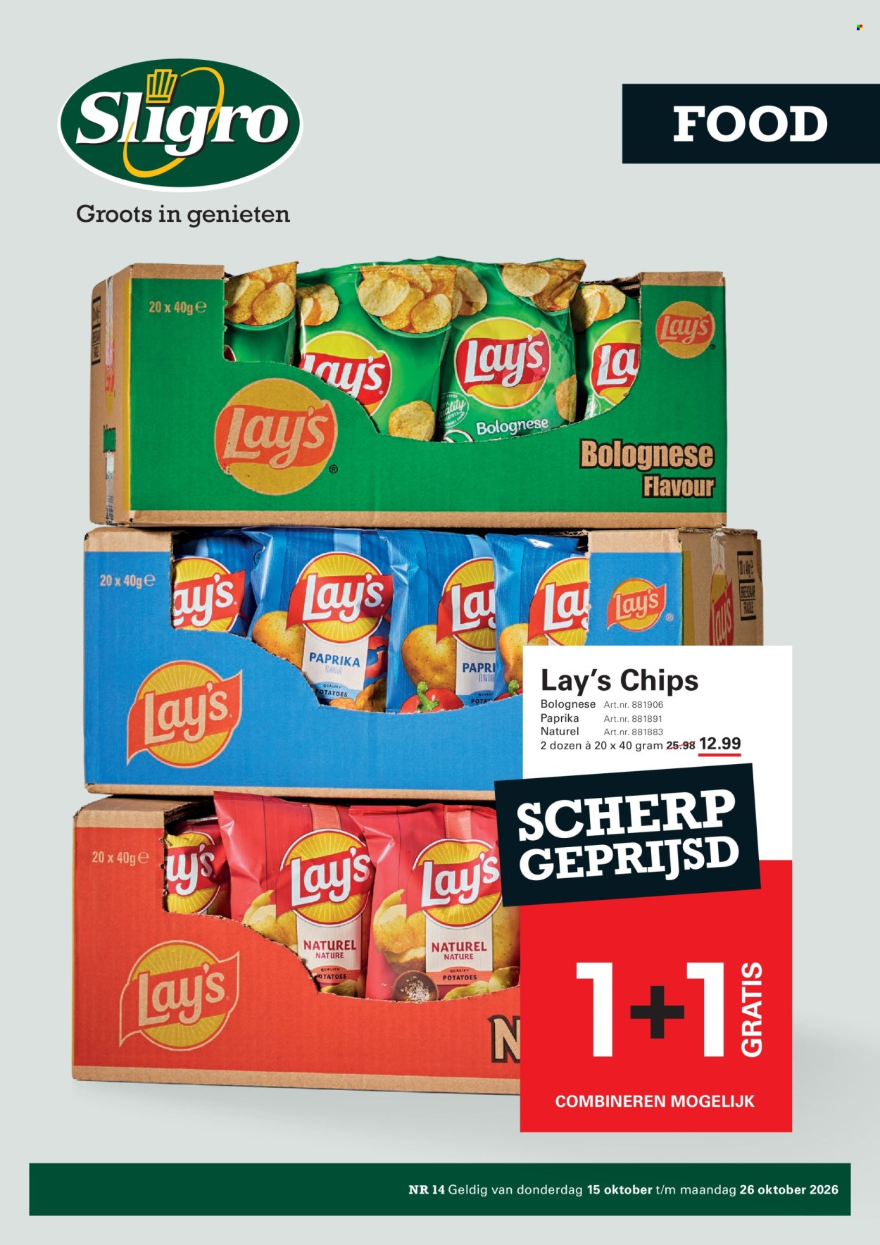 Sligro-aanbieding - 15-10-2026 - 26-10-2026. Pagina 43