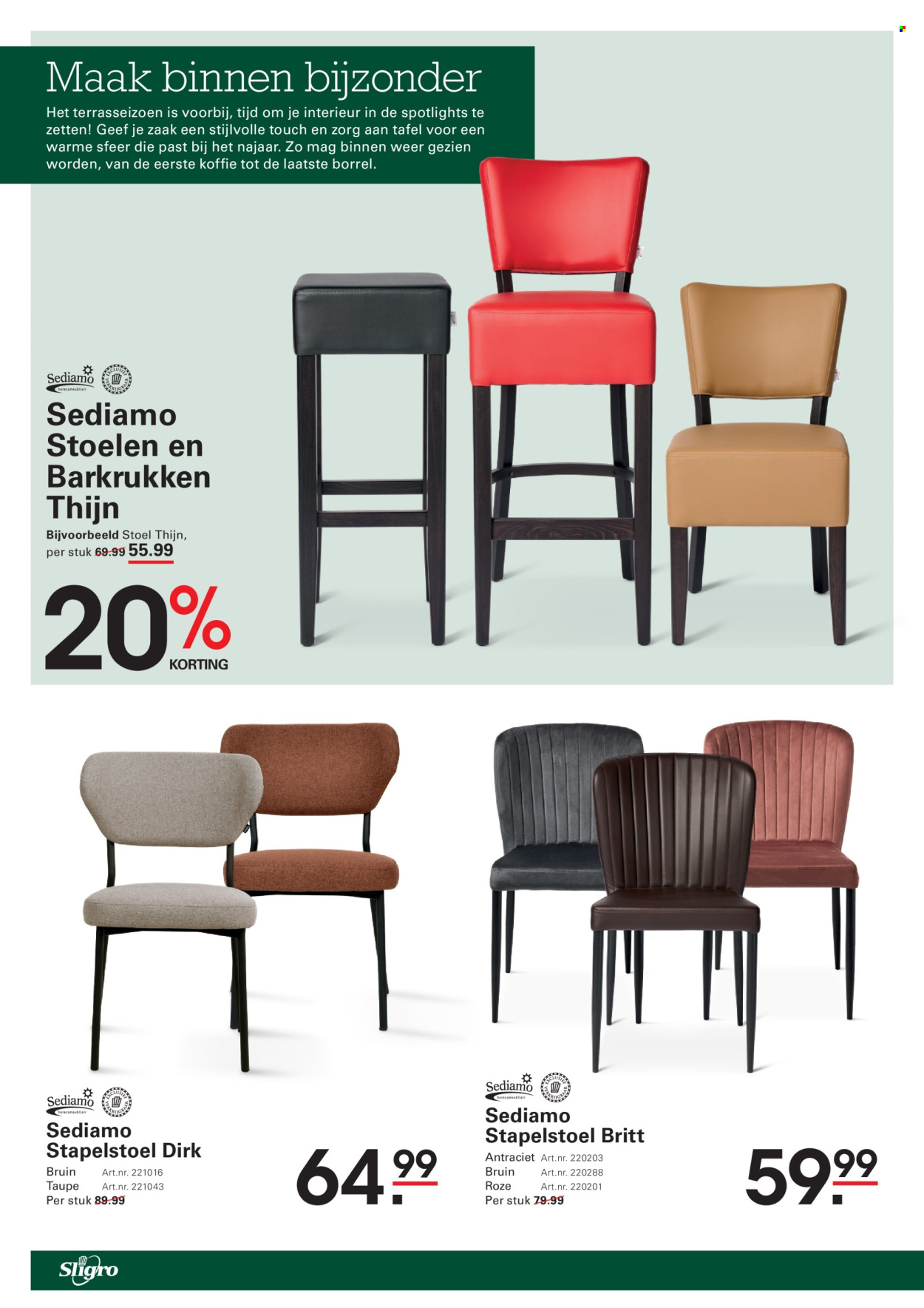 Sligro-aanbieding - 15-10-2026 - 26-10-2026. Pagina 60