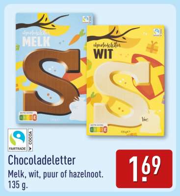 Chocoladeletter