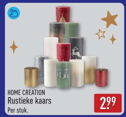 HOME CREATION Rustieke kaars