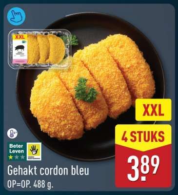 Gehakt cordon bleu