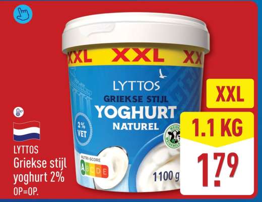 LYTTOS Griekse stijl yoghurt 2%