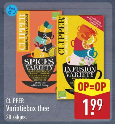 CLIPPER Variatiebox thee