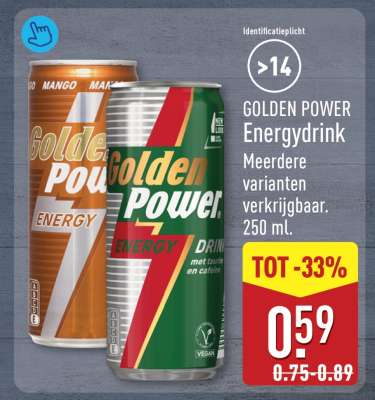 GOLDEN POWER Energydrink