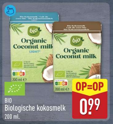 BIO Biologische kokosmelk