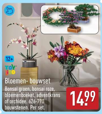 Bloemen- bouwset