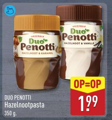 DUO PENOTTI Hazelnootpasta
