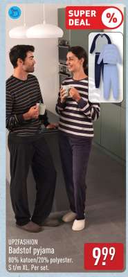 UP2FASHION Badstof pyjama
