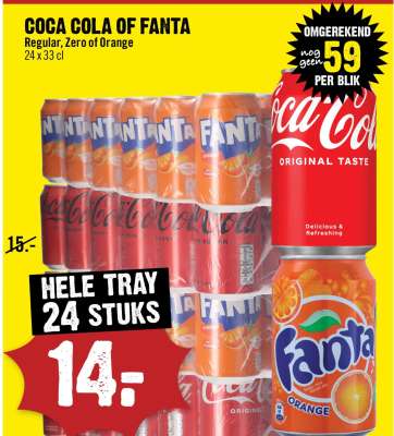 Coca-Cola of Fanta