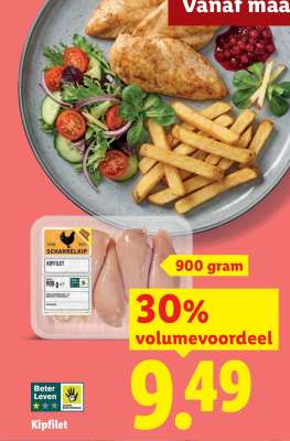 Scharrelkip Kipfilet