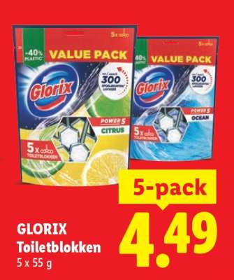 Glorix toiletblokken