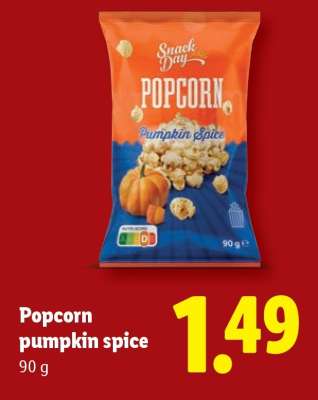 Popcorn pumpkin spice