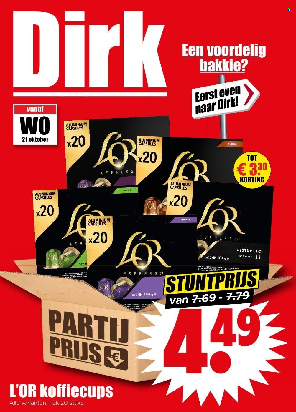Dirk-aanbieding - 21-10-2026 - 27-10-2026. Pagina 1