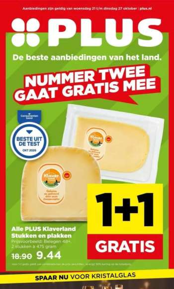 Plus-aanbieding - 21-10-2026 - 27-10-2026.