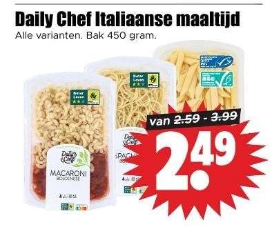 Daily Chef Italiaanse maaltijd