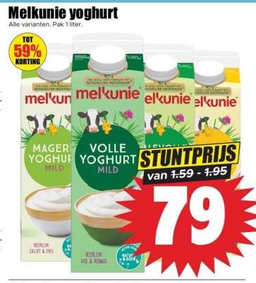 Melkunie yoghurt