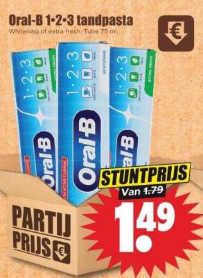 Oral-B 1•2•3 tandpasta