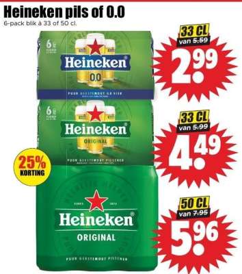 Heineken pils of 0.0