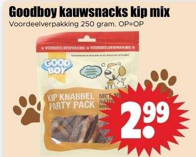 Goodboy kauwsnacks kip mix