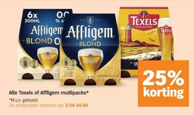 Texels of Affligem Multipacks