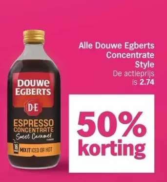 Douwe Egberts Espresso Concentrate Sweet Caramel