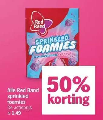 Red Band Sprinkled Foamies