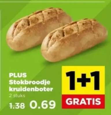 PLUS Stokbroodje kruidenboter