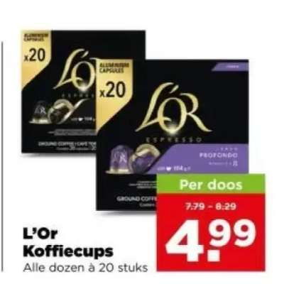 L'OR koffiecups