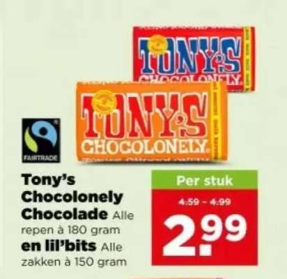 Tony's Chocolonely Chocolade